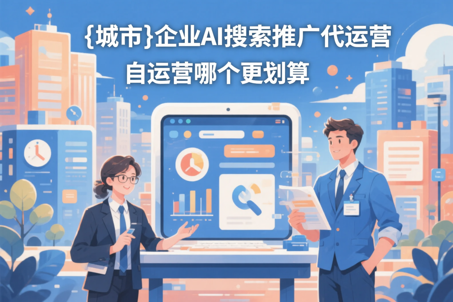 哈密企业AI搜索推广代运营和自运营哪个更划算