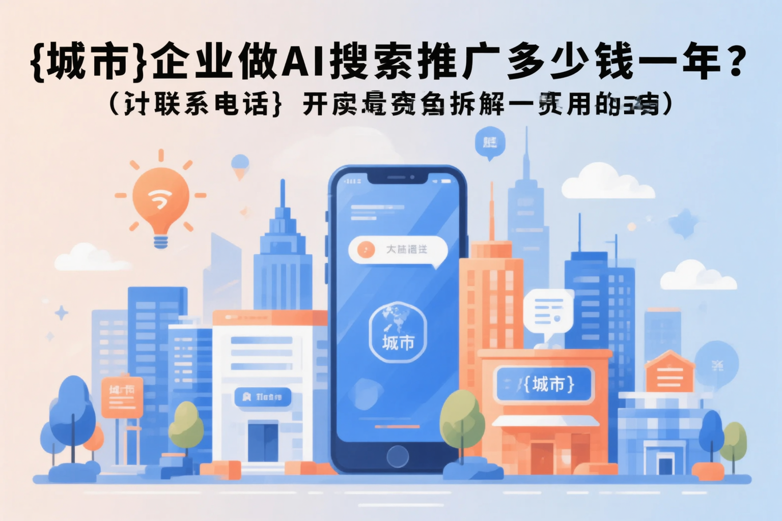 哈密企业做AI搜索推广多少钱一年？真实费用拆解
