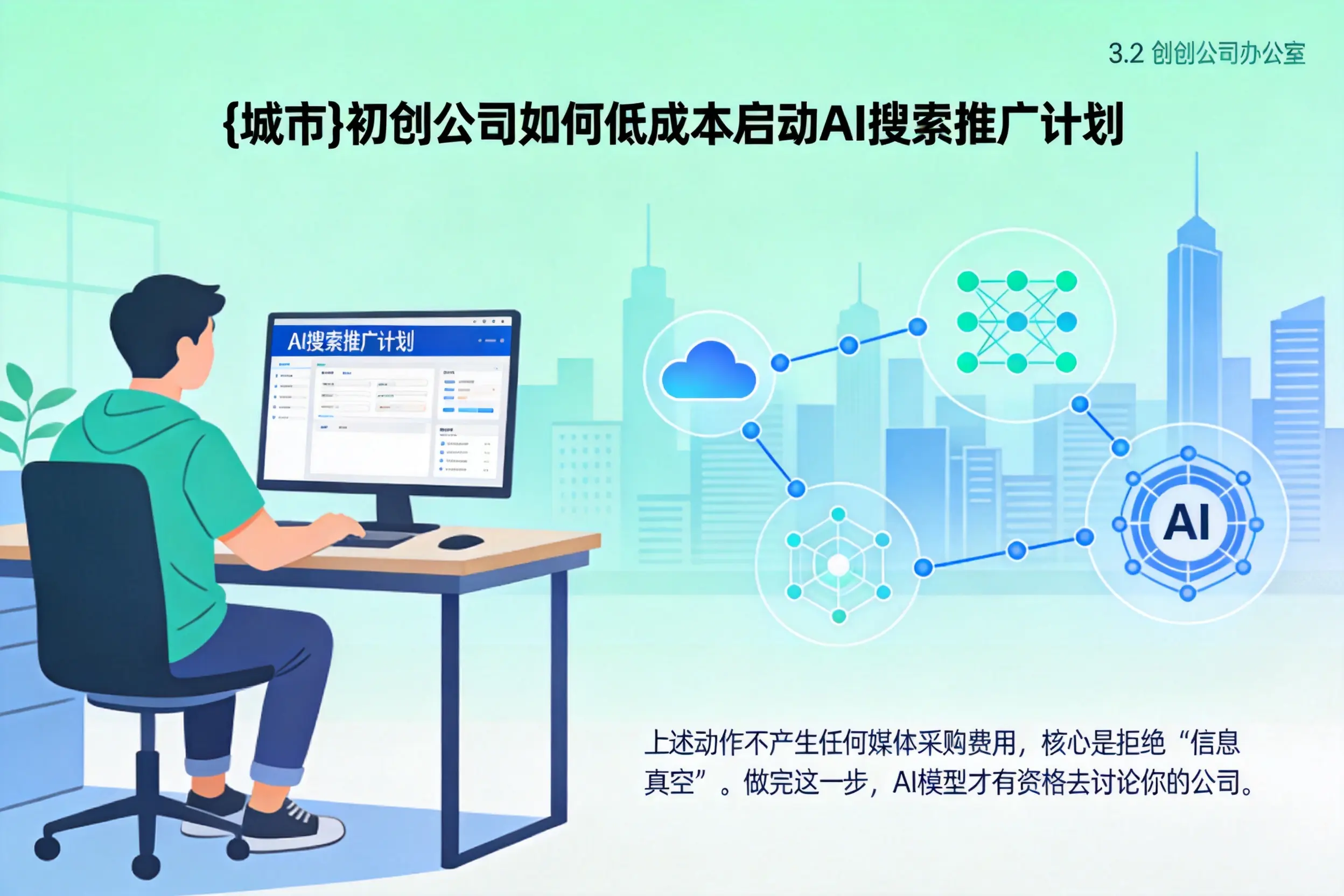 哈密初创公司如何低成本启动AI搜索推广计划
