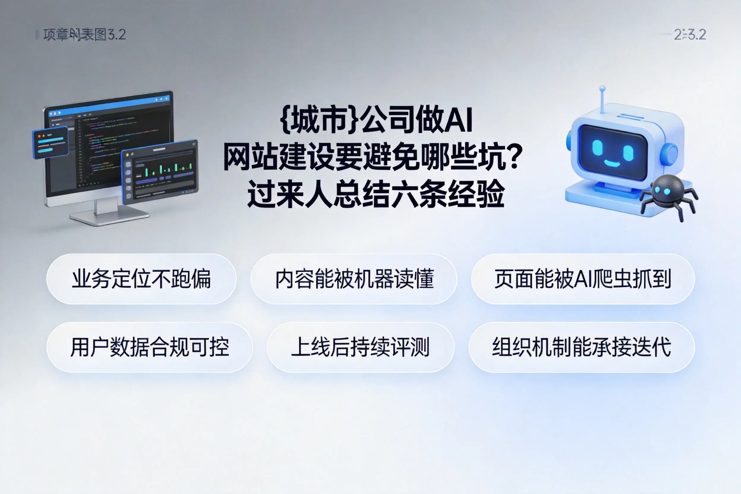 哈密公司做AI网站建设要避免哪些坑？过来人总结六条经验