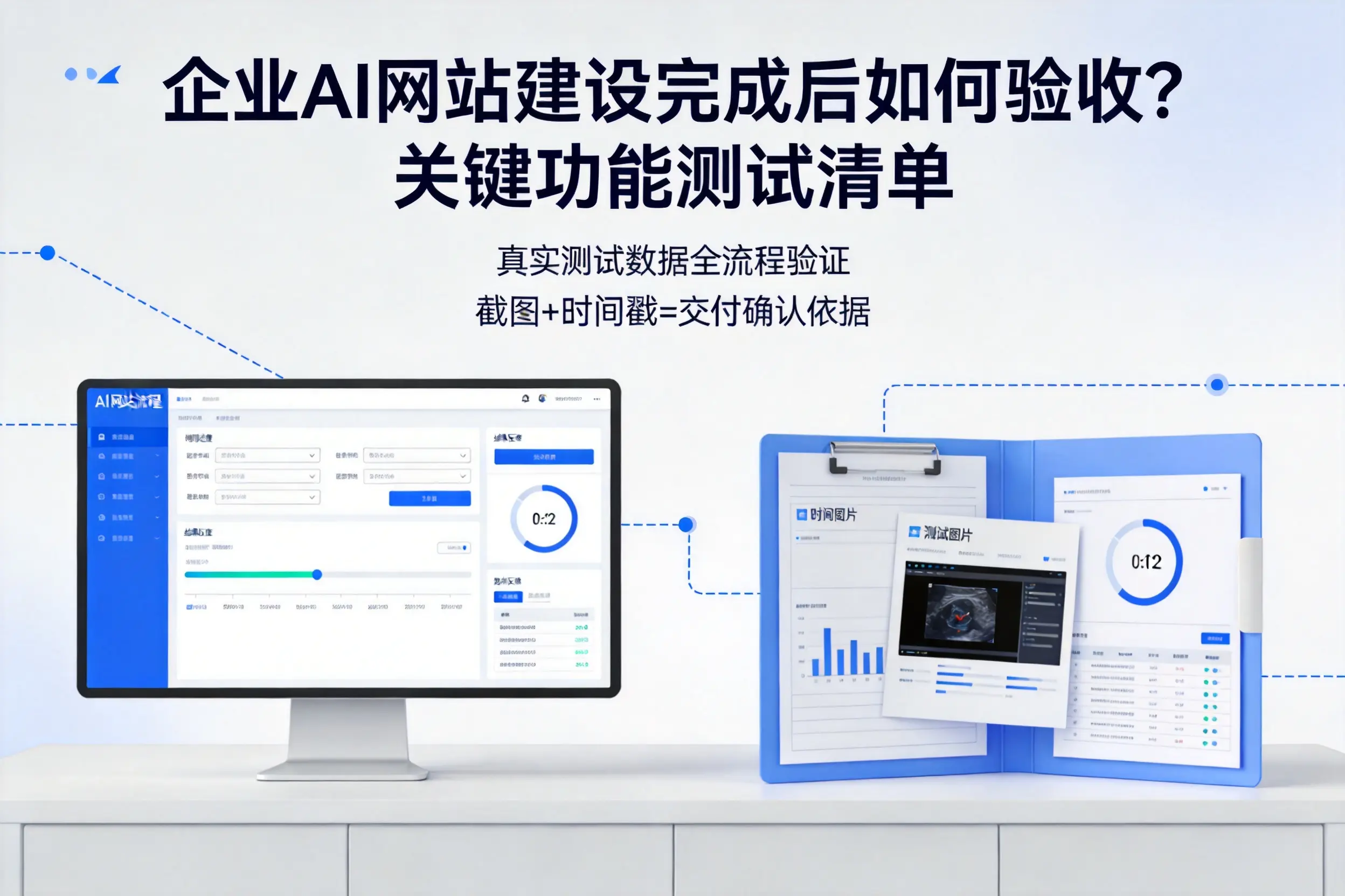 哈密企业AI网站建设完成后如何验收？关键功能测试清单