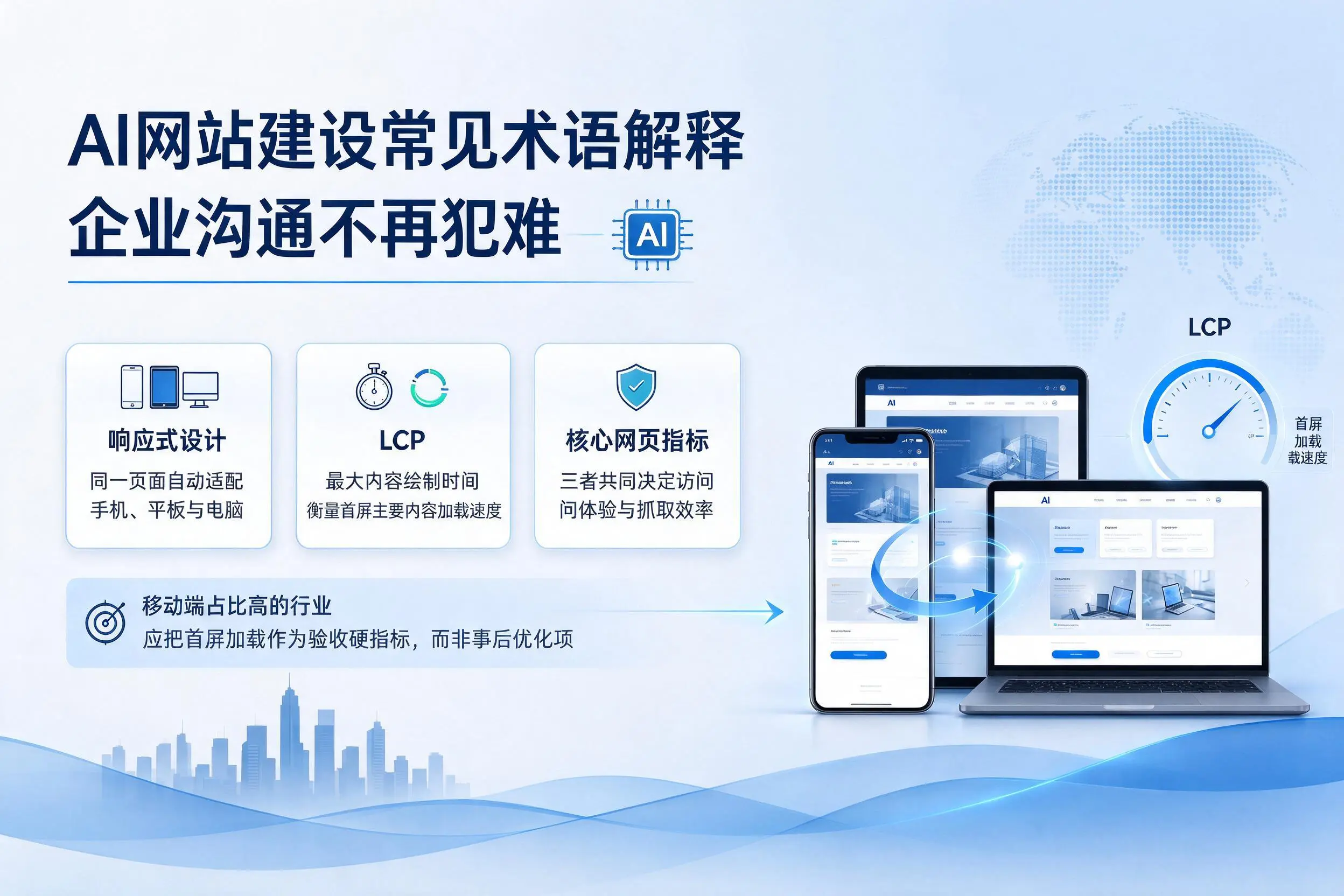 AI网站建设常见术语解释,哈密企业沟通不再犯难