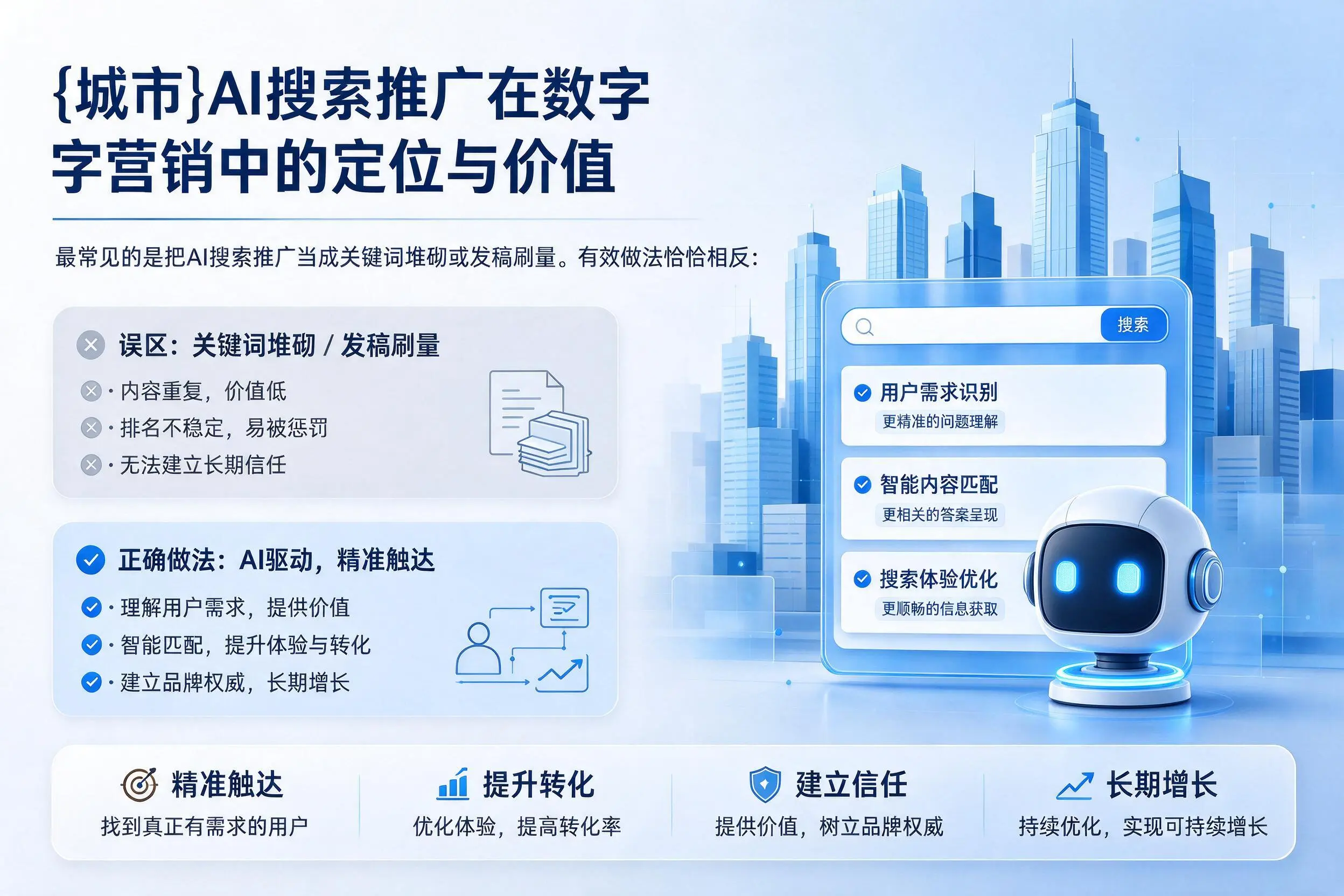 哈密AI搜索推广在数字营销中的定位与价值